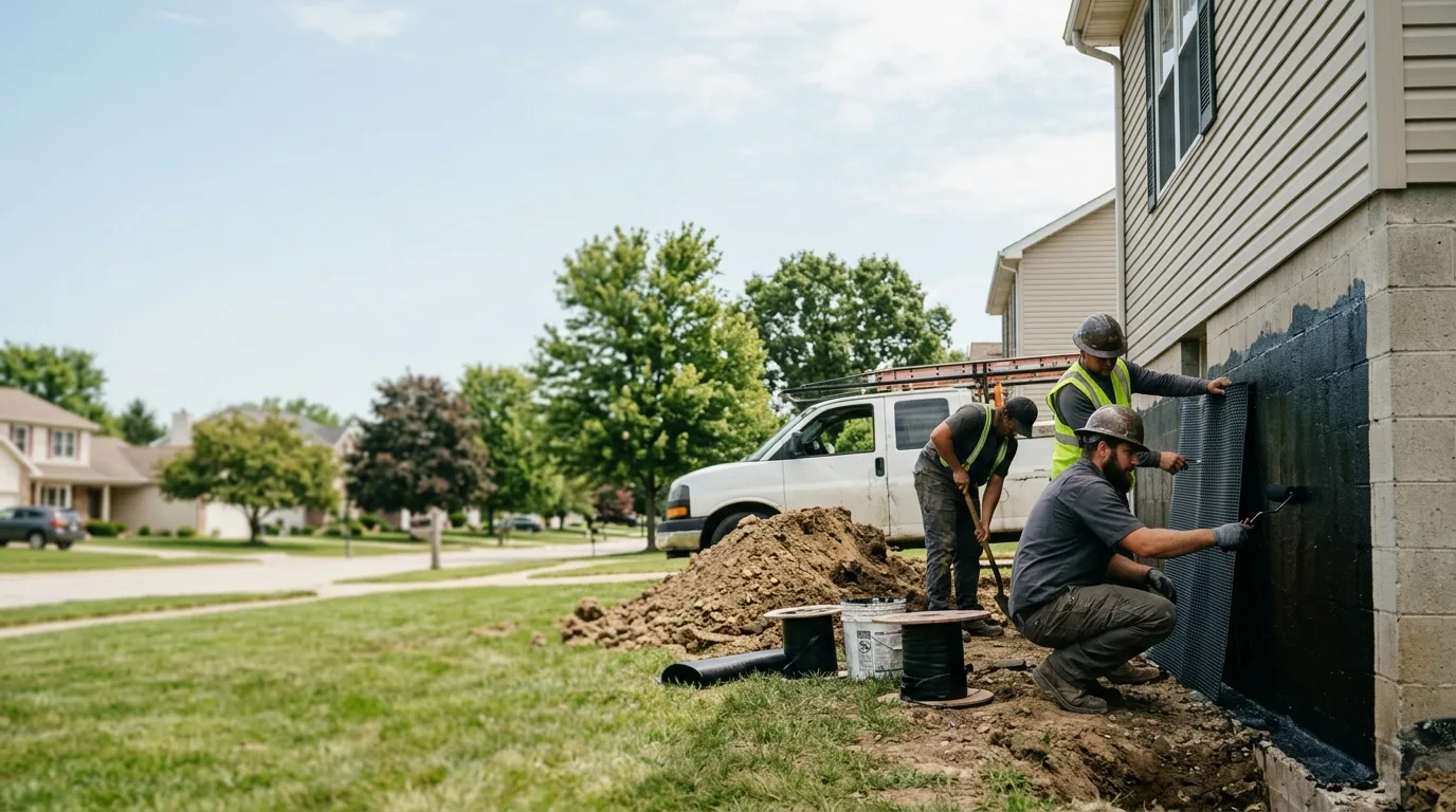 Basement Waterproofing in Barnesville, OH near me